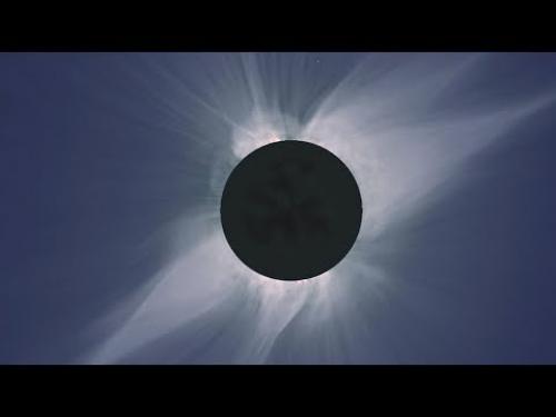 Interview with astronaut about the 2017 solar eclipse followed by an eclipse craft activity.