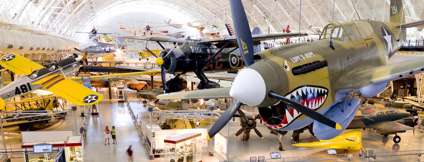 Boeing Aviation Hangar at the Steven F. Udvar-Hazy Center